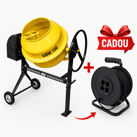 Betoniere - Betoniera GBM 130 Gude 55451, 130 L, 550 W