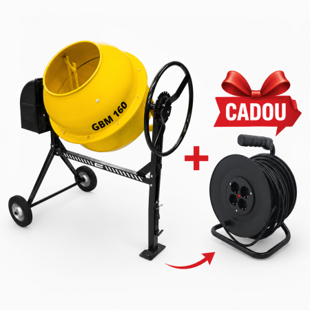 Unelte & utilaje constructii - Betoniera GBM 160 Gude 55456, 160 L, 800 W