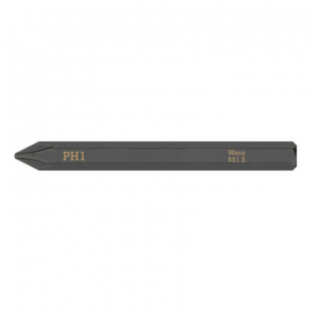 Scule de Mana - Bit de impact 851 S Wera 05018160001, PH1x70 mm