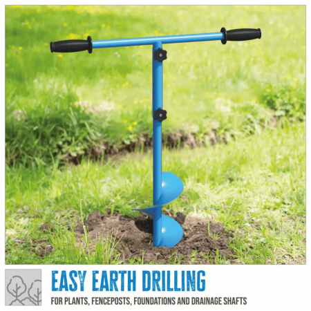 Burghiu manual pentru pamant 3 in 1 Gude GH 80-150, 80-100-150 mm [7]