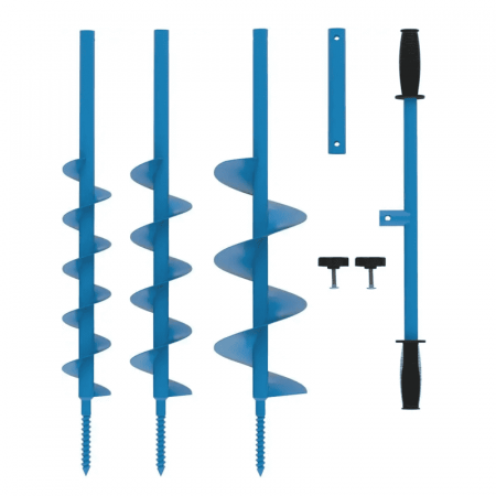 Burghiu manual pentru pamant 3 in 1 Gude GH 80-150, 80-100-150 mm [1]