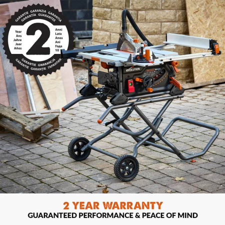 Cadru metali pe roti pentru fierastraie circulare de masa R255TBL / R255TBL+ Evolution 119-0050 [8]