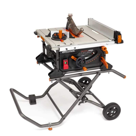 Cadru metali pe roti pentru fierastraie circulare de masa R255TBL / R255TBL+ Evolution 119-0050 [4]