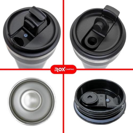 Cana termos ROX Wood 153CAMP0190, 0.48 L [5]