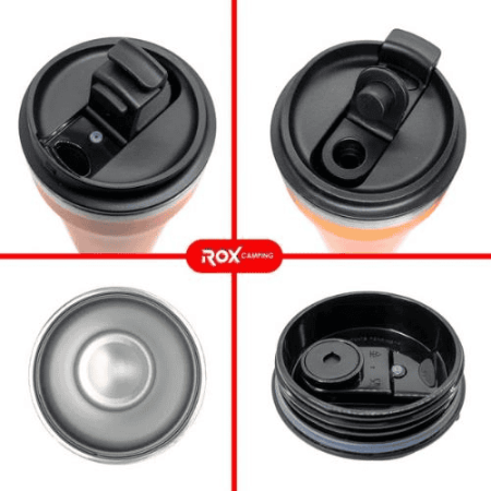 Cana termos ROX Wood 153CAMP0192, 0.48 L [5]