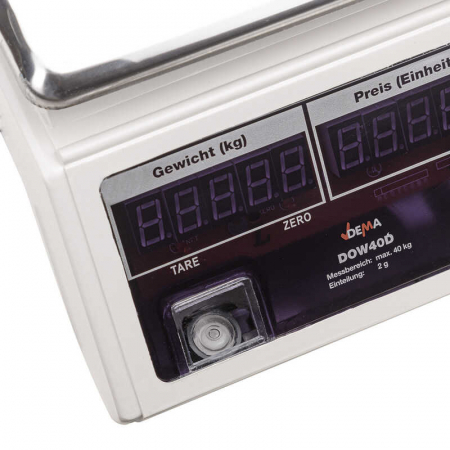 Cantar electronic comercial DOW40D Dema 29993, 2 g - 40 Kg [4]