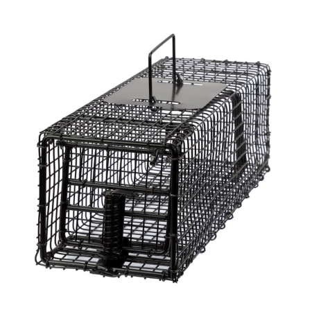 Articole antidaunatori gradina - Capcana metalica pentru rozatoare Dema 40990, 42x14x14 cm