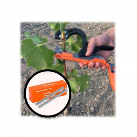 Capse pentru aparat de legat vita de vie, legume, pomi fructiferi Troy 41900-R2, 7 mm, 10000 bucati [3]