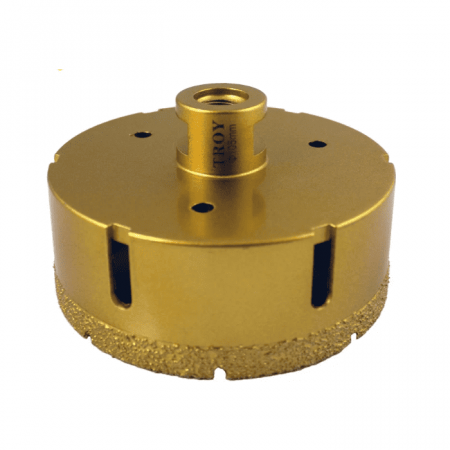 Carote & Adaptoare SDS - Carota diamantata pentru polizor unghiular Troy 27450-105mm, Ø105 mm