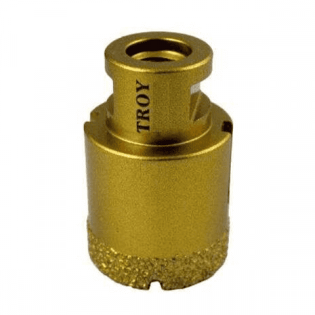 Accesorii Pentru Taiat, Gaurit si Slefuit - Carota diamantata pentru polizor unghiular Troy 27450-35mm, Ø35 mm