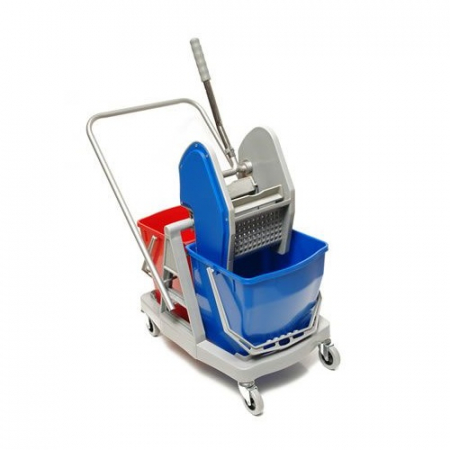 Maturi, Mopuri, Galeti & Accesorii - Carucior de curatare cu 2 galeti PEDP 60 K Dema 21238, 60 l