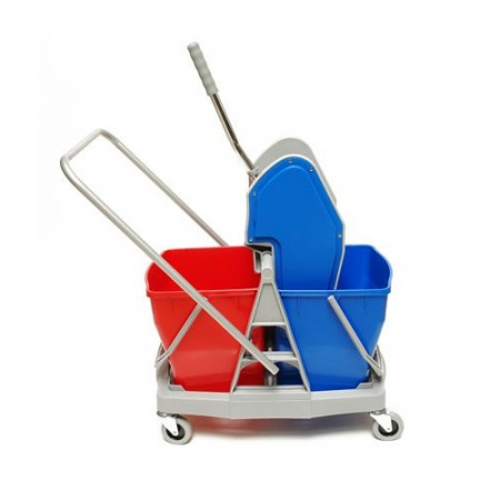 Carucior de curatare cu 2 galeti PEDP 60 K Dema 21238, 60 l [2]