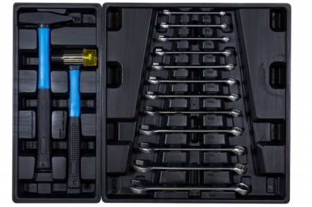 Carucior portabil cu scule GWP 07 Gude 40877, 7 sertare, 250 piese [5]