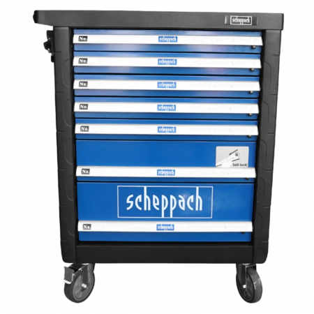 Carucior portabil cu scule TW1000 Scheppach 5909304900, 7 sertare, 263 piese [20]
