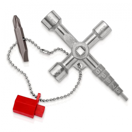 Chei - Cheie universala pentru tablouri Knipex 00 11 04, 10 in 1