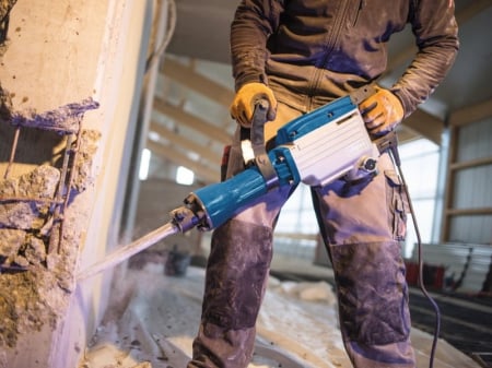 Ciocan demolator HEX AB1700 Scheppach 5908203901, 1700 W, 2000 bpm, 50 J [10]