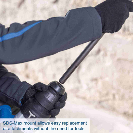 Ciocan demolator HEX AB2000 Scheppach 5908209901, 1700 W, 2000 bpm, 60 J [1]