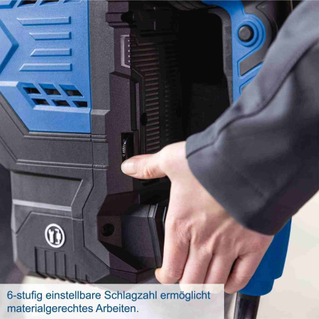 Ciocan demolator HEX AB2000 Scheppach 5908209901, 1700 W, 2000 bpm, 60 J [3]