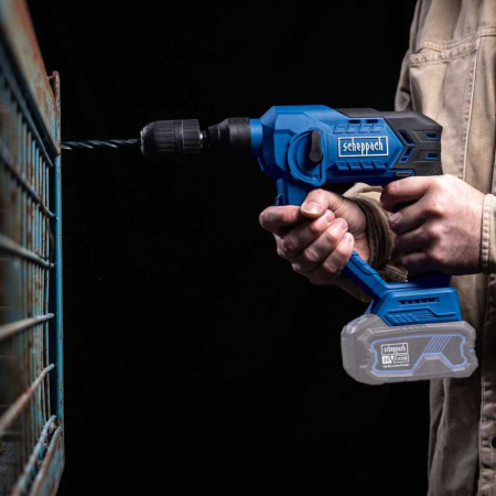 Ciocan rotopercutor fara acumulator C-RHD130-X IXES Scheppach 5909249900, 20 V, 6000 rpm, 1.3 J [2]