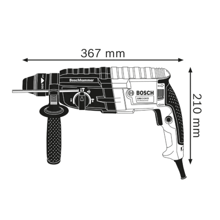 Ciocan rotopercutor GBH 240 Bosch 0611272100, 930 rpm, 2.7 J [5]