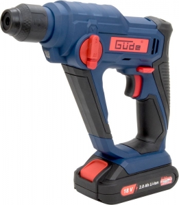 Ciocane Rotopercutoare & Demolatoare cu SDS-MAX / SDS-Plus - Ciocan rotopercutor SDS Plus cu acumulator Li-Ion Gude 58508, 18 V, 2 Ah