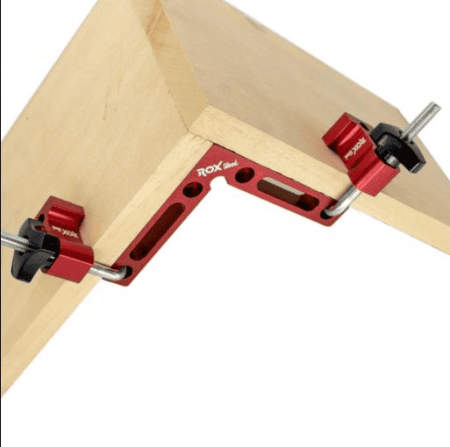 Clema de colt la unghi drept de prindere ROX Wood 153ROX0177, 55 mm [3]