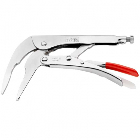 Cleste autoblocant profesional cu falci drepte Knipex 41 44 200, 200 mm [1]