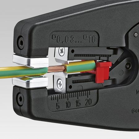 Cleste de dezizolat automat Knipex 12 42 195, 0.03-10 mm² [3]