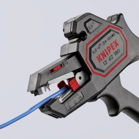 Cleste de dezizolat automat Knipex 12 62 180, 0.2-6 mm [8]