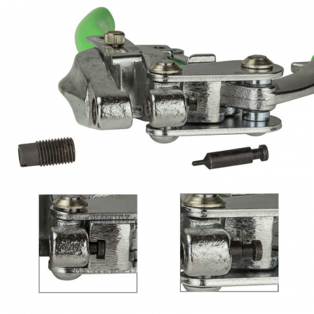 Cleste pentru perforare tabla DBL16 Dema 20630, 6-41 mm, Ø2.38-7.14 mm [3]