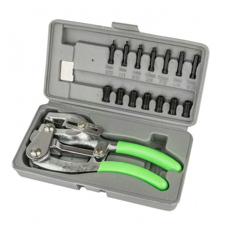 Cleste Popnituri - Cleste pentru perforare tabla DBL16 Dema 20630, 6-41 mm, Ø2.38-7.14 mm