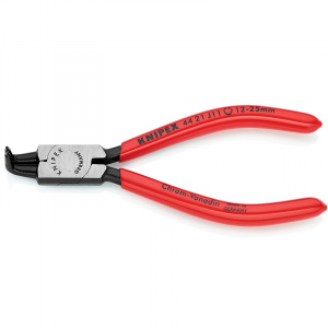 Cleste profesional de inchidere cu varfuri indoite pentru inele de siguranta Knipex 44 21 J11, 130 mm [1]