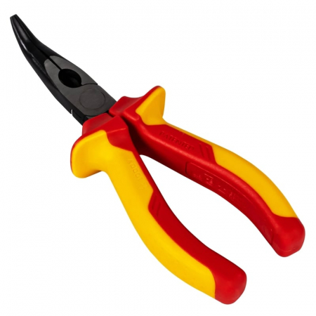 Clesti - Cleste pentru telefonie cu varf indoit izolat Mannesmann 10605, 160 mm