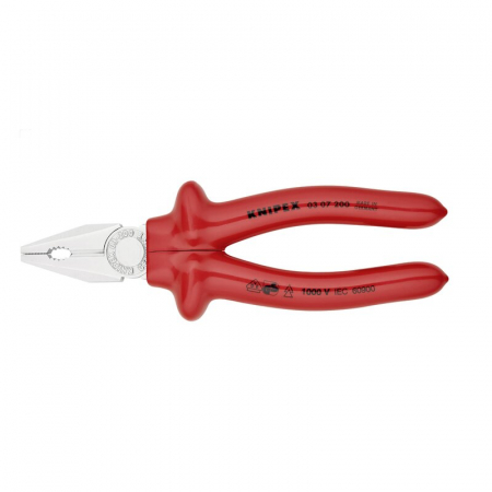 Cleste profesional combinat izolat Knipex 03 07 200, 200 mm [1]