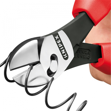 Cleste profesional cu tais diagonal, articulatie dubla Knipex 73 72 180, 180 mm [3]