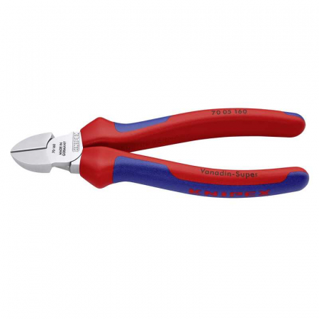 Cleste profesional cu tais diagonal Knipex 70 05 160 T, 160 mm [1]