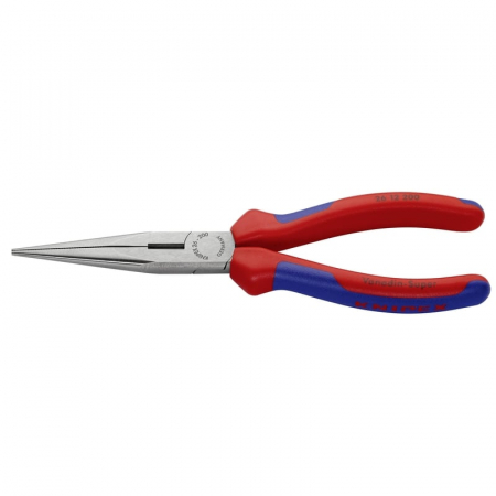 Cleste profesional cu varf lung semirotund si suprafata taietoare Knipex 26 12 200, 200 mm [1]