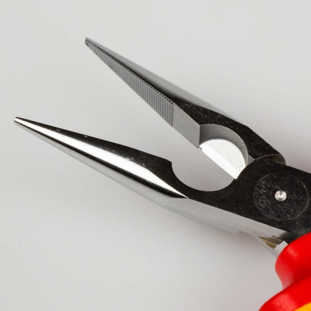 Cleste profesional izolat cu varf lung drept Knipex 25 06 160, 160 mm [5]