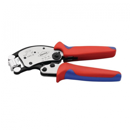 Cleste profesional pentru sertizat ferule Knipex 97 53 18, 200 mm [1]