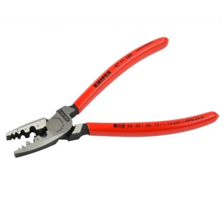 Cleste profesional pentru sertizat ferule Knipex 97 71 180, 180 mm [2]