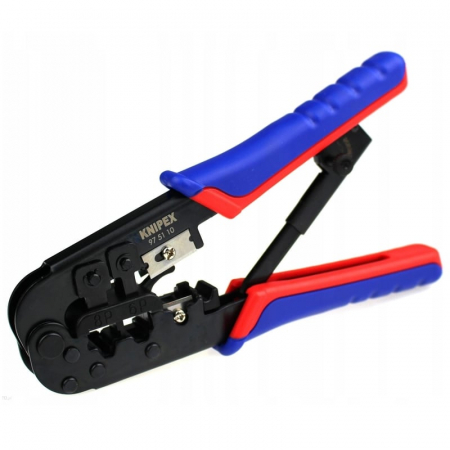 Cleste profesional pentru sertizat mufe RJ45/RJ11 Western Knipex 97 51 10, 190 mm [3]