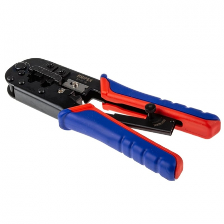 Cleste profesional pentru sertizat mufe RJ45/RJ11 Western Knipex 97 51 10, 190 mm [2]