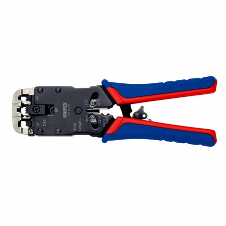 Clesti - Cleste profesional pentru sertizat fise Western Knipex 97 51 12, 205 mm