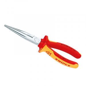 Clesti cu Falci Lungi - Cleste profesional izolat cu varf lung drept Knipex 26 16 200, 200 mm
