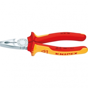 Cleste profesional combinat izolat Knipex 03 06 180, 180 mm [1]