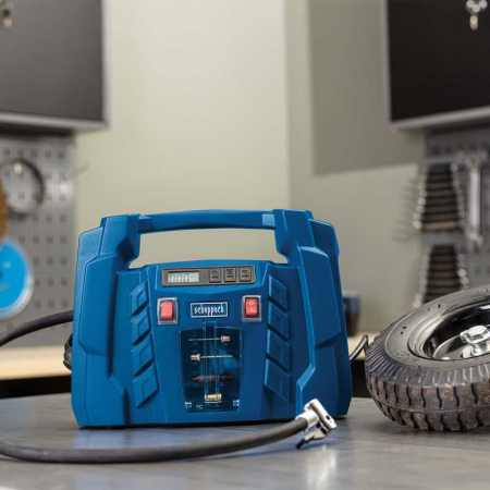 Compresor AIR FORCE 5 Scheppach 5906142901, 150 W, 8 bari [5]