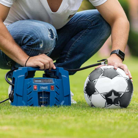 Compresor AIR FORCE 5 Scheppach 5906142901, 150 W, 8 bari [6]