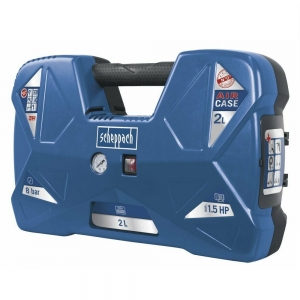 Compresor AIRCASE Scheppach 5906118901, 1100 W, 2L, 8 bari [1]