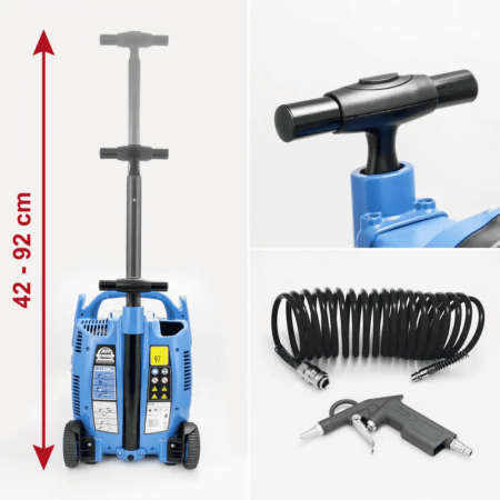 Compresor Airpower 200/10/5 TY Gude 50083, 1100 W, 5 l, 10 bari [3]