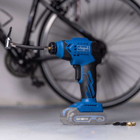 Compresor auto tip pistol fara acumulator C-AC20-X Scheppach 5909247900, 20 V, 7 bari [2]